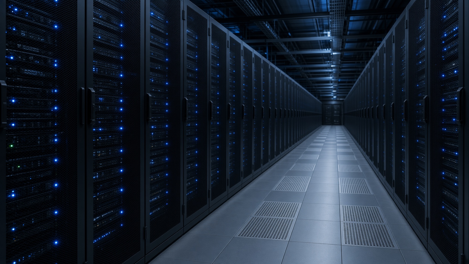 Data center aisle